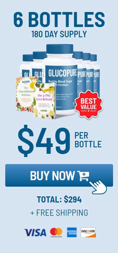 Order Glucopure 6 bottles